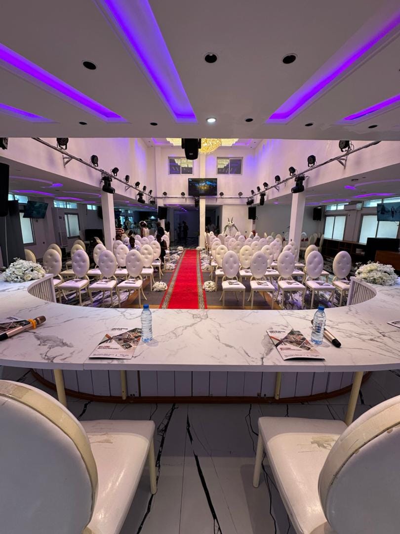 Wedding hall at Hotel Exotic Plaza
